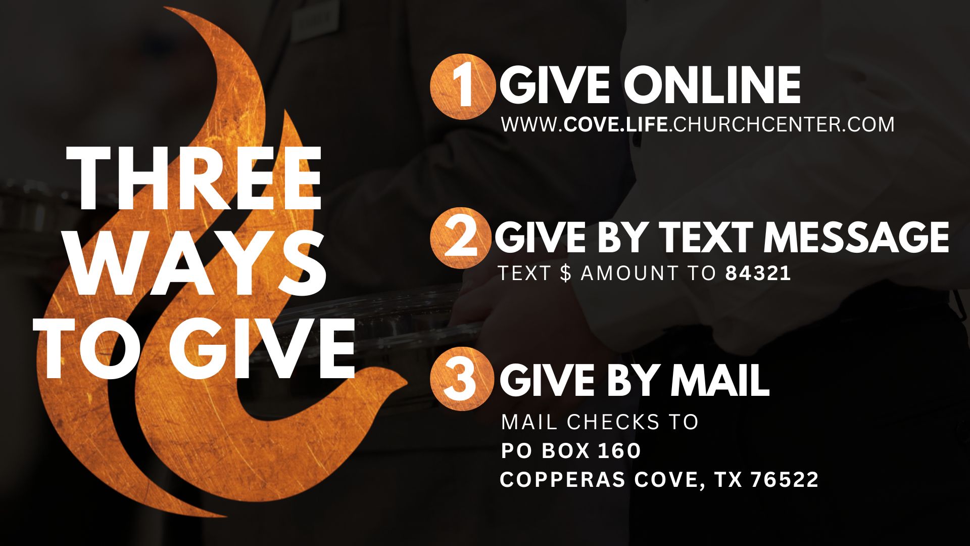 3 Ways to Give